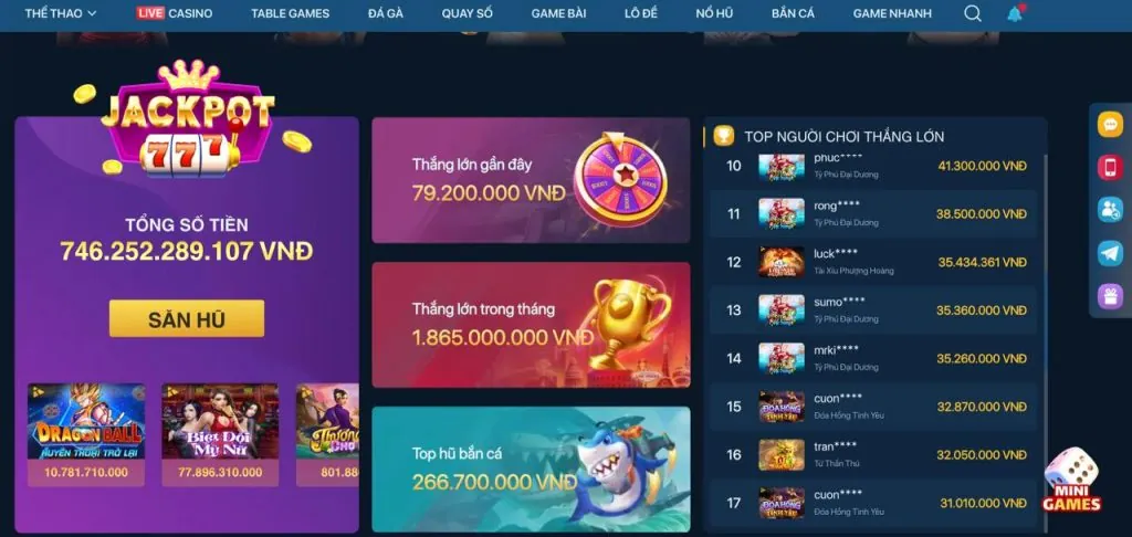 Biểu đồ cấp độ VIP và lợi ích của 69vm khuyến mãi
