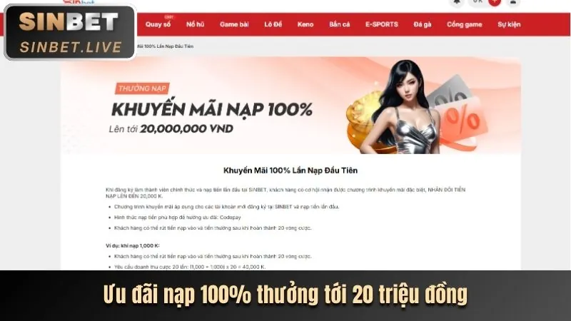 Ưu đãi đăng ký thành viên mới tại 69vm